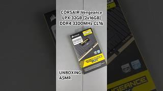 CORSAIR Vengeance LPX 32GB (2x16GB) DDR43200MHz CL16 Unboxing ASMR #shorts #unboxing #asmr #pc #ram