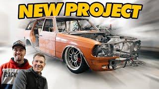 CAR PROJECT: THE FIRST FULL CARBON FIBER TURBODIESEL MERCEDES S123 - EPISODE 1