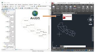 ArcGIS# How to export GIS map to AutoCAD