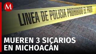 Abaten a tres sicarios tras enfrentamientos en Tierra Caliente, Michoacán