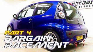 Part 4 - Building an £850 hatchback into a competitive race car.