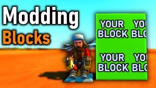 Add Custom Blocks Easily (NO Code) - Scrap Mechanic Modding Tutorial