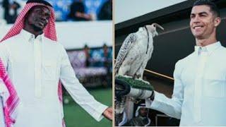 Cristiano Ronaldo and Mane dazzle in Saudi Arabian dress celebrating founders day