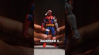 TOP 5 BEST Marvel Legends Spider-Man Suits!