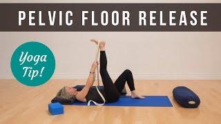 YogaUOnline Yoga Tip #1: How to Release Tight Pelvic Floor Muscles with Leslie Howard