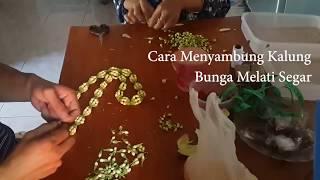 Cara Menyambung Kalung Melati - Finishing Kalung Pengantin - Part 4