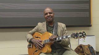 Jazz guitarist shares passion for music as he mentors others