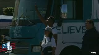 SOULSRFR representing in the Moreno Valley July 4th Parade.