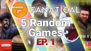 5 Random Games from Fanatical Mystery Bundle Ep 1