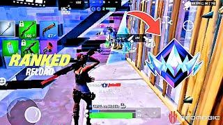 UNREAL Reload Ranked Gameplay... (Fortnite Mobile)