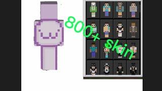 YouTuber skin pack / 800+ skin no zip / Ios/android.