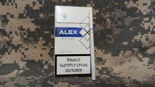 Обзор сигарет ALEX Blue Superslims (Армения)