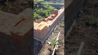 Цоколь система перевязки однорядная #стройка