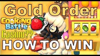 Push Your Luck to Win Gold Order - Cooking Battle!