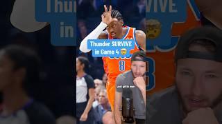 Thunder TIE UP the NBA Finals 