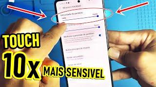 Como aumentar a SENSIBILIDADE do TOUCH de qualquer CELULAR ( SAMSUNG, MOTOROLA, XIAOMI, LG ) SIMPES!