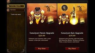 WoW Classic Cataclysm Blazing Epic Upgrade Review