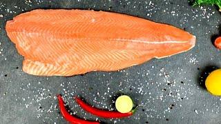 Salmon Cutting Skills.How to Cut a Salmon make Sushi. Навыки разделки Лосося.Рыбный рынок на Тайване