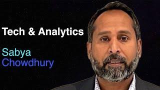 Tech & Analytics: Insights from an Industry Expert | Sabya Chowdhury