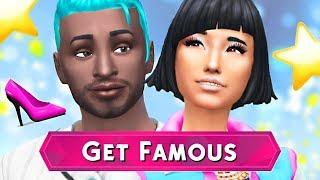 ⭐️ THE SIMS 4 GET FAMOUS - Create a Sim Review 