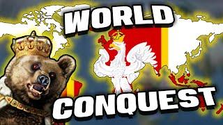 Hoi4's MOST INSANE LEADER Is A BEAR! - Poland World Conquest In Hoi4
