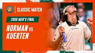 Kuerten vs Norman 2000 Men's final | Roland-Garros Classic Match