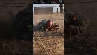 Soldier vs. Barbed Wire Obstacle