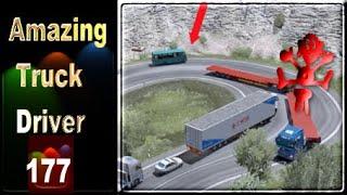 Truck Driver Part 177 | Amazing Trucks Driving Skills #Shorts