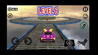 Impossible Car Stunt Tracks 3D #6 Level 6