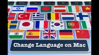 How To Change System Language in Mac OS X