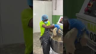 How is soybean made in a factory #streetfood #dillistreetfood #food #foodie