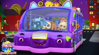 Monsters on The Bus Halloween Song for Babies by Loco Nuts