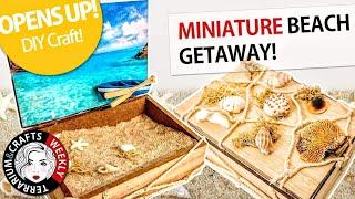 Magical Miniature Diorama, Nautical Summer Crafts, Whimsical Decor. Ideas to Make & Sell or Gift