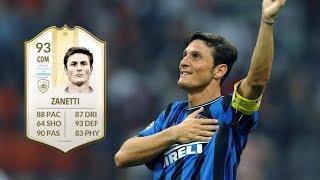 FIFA 19 - PRIME ICON MOMENTS SBC ZANETTI (93) PLAYER REVIEW