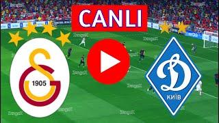 GALATASARAY DİNAMO KİEV MAÇI CANLI İZLE | eFootball Türkçe