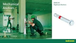 Walraven WHA1H Highload Anchor