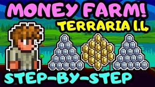 NEW 1.4 MONEY FARM DESIGN! Finalised Terraria 1.4 Money Farm! Step By Step Semi AFK Money Farm Guide