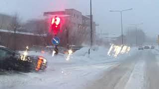 Winter Driving in Sandefjord with Audi Allroad