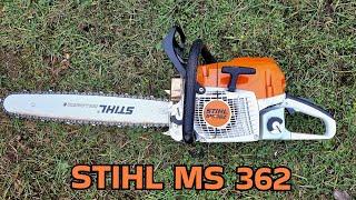 STIHL MS 362 review обзор