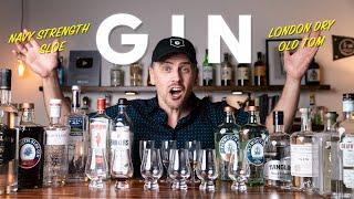 Beginner's guide to GIN! A history & tasting of various styles