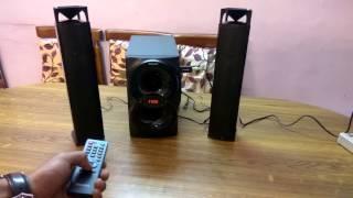 Philips IN-MMS4200/94 2.1 Multimedia Speaker System convertible Soundbar UNBOXING