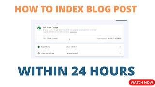 How to index your blog posts on Google FASTER in 2023 (get more traffic) - Step by Step Tutorial