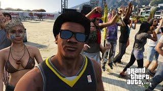 GTA 5 REAL LIFE MOD#13-EPIC SUMMER BEACH FESTIVAL