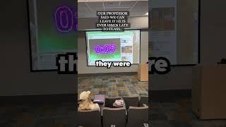 Professor Prank on Students!