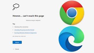 (2025) How To Fix Hmmm Can't Reach This Page Took Too Long To Respond (Edge & Chrome)