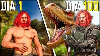 Passei 100 dias no Ark Survival Ascended  [The Island]