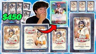 I OPENED EVERY 2024 TOPPS CHROME FOOTBALL PRODUCT!