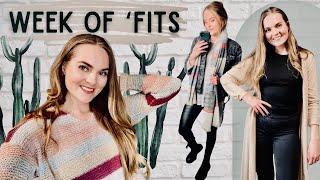 WEEK OF OUTFITS 2022 | WINTER FASHION LOOKBOOK / teacher-approved, comfy & trendy + fashion