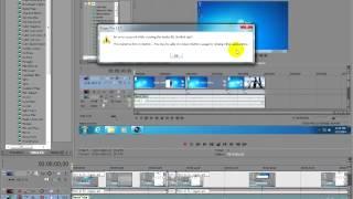 How to fix "The system is low on memory" error in Sony Vegas (use CPU only)