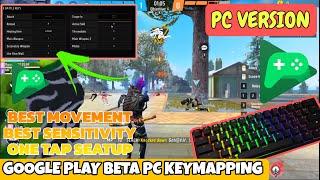 Best Free Fire Keymapping in Google play beta free fire pc version Keymapping #freefirepcversion